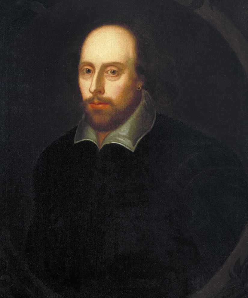 Historical portrait of William Shakespeare